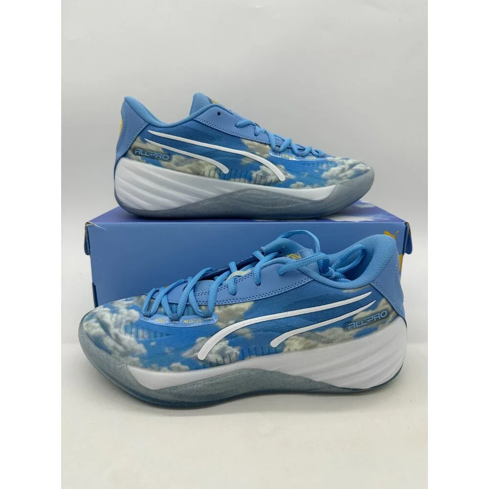 Puma All Pro Nitro Dennis Schroder Men's size 10.5 Blue Cloud Shoes 311358 01
